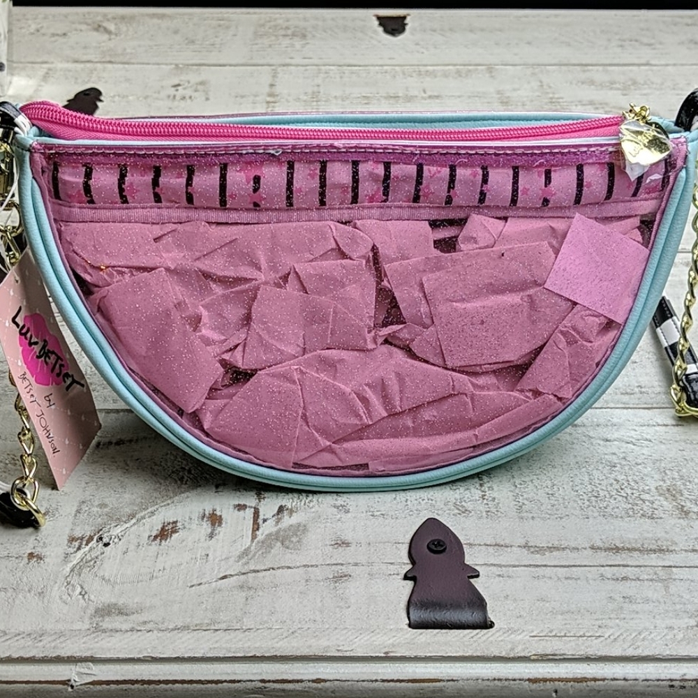 NWT Betsey Johson Tootie watermelon transparent - Picture 4 of 4